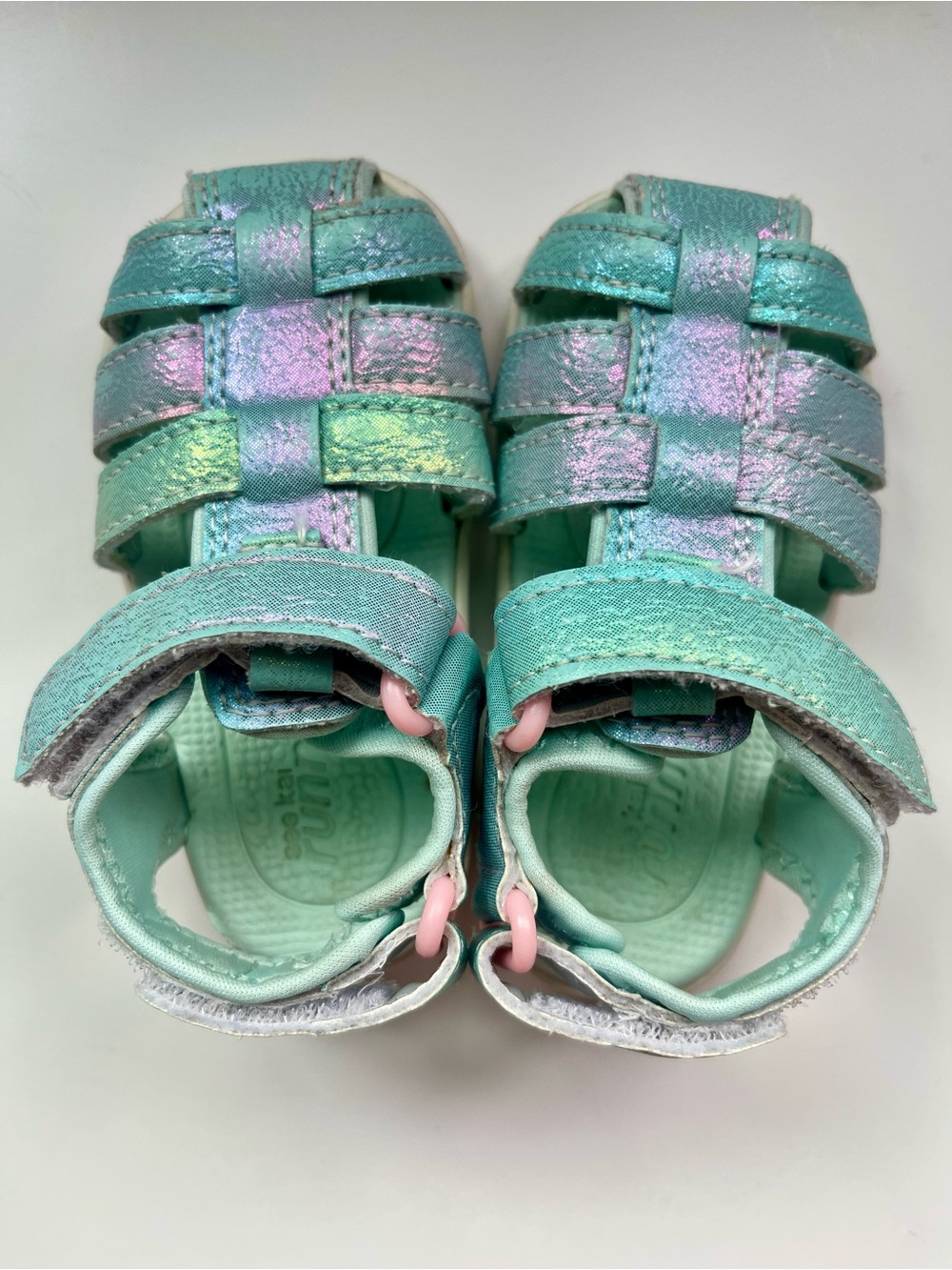 See Kai Run Paley Aqua Teal Sandals - Size 5 🩵